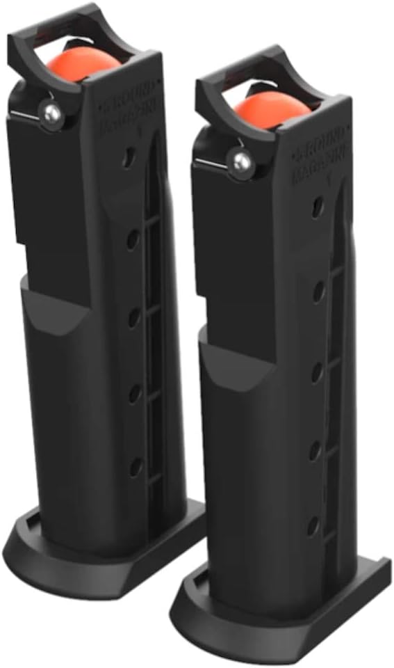 Byrna Spare 5 Round Magazine - For Byrna SD, SDXL, HD, HDXL, LE, EP | Compatible with all Byrna Pistol-Style Launchers | (Set of 2)