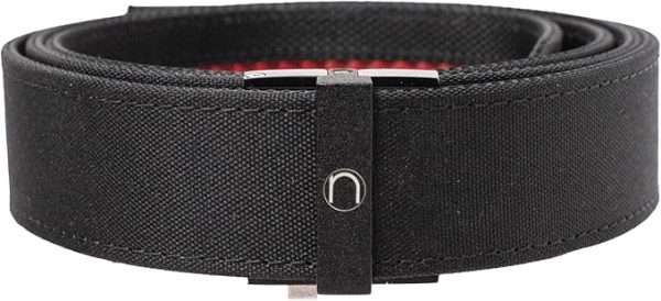 Nexbelt Thin Bar Tactical EDC Ratchet Belt for Men – Adjustable No-Hole Gun Belt for Concealed Carry – 1.5" Wide