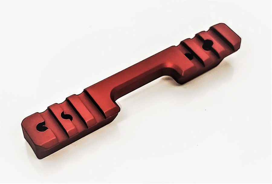 Talley P00RED102 Picatinny Base for Winchester Xpert (Red Anodize)